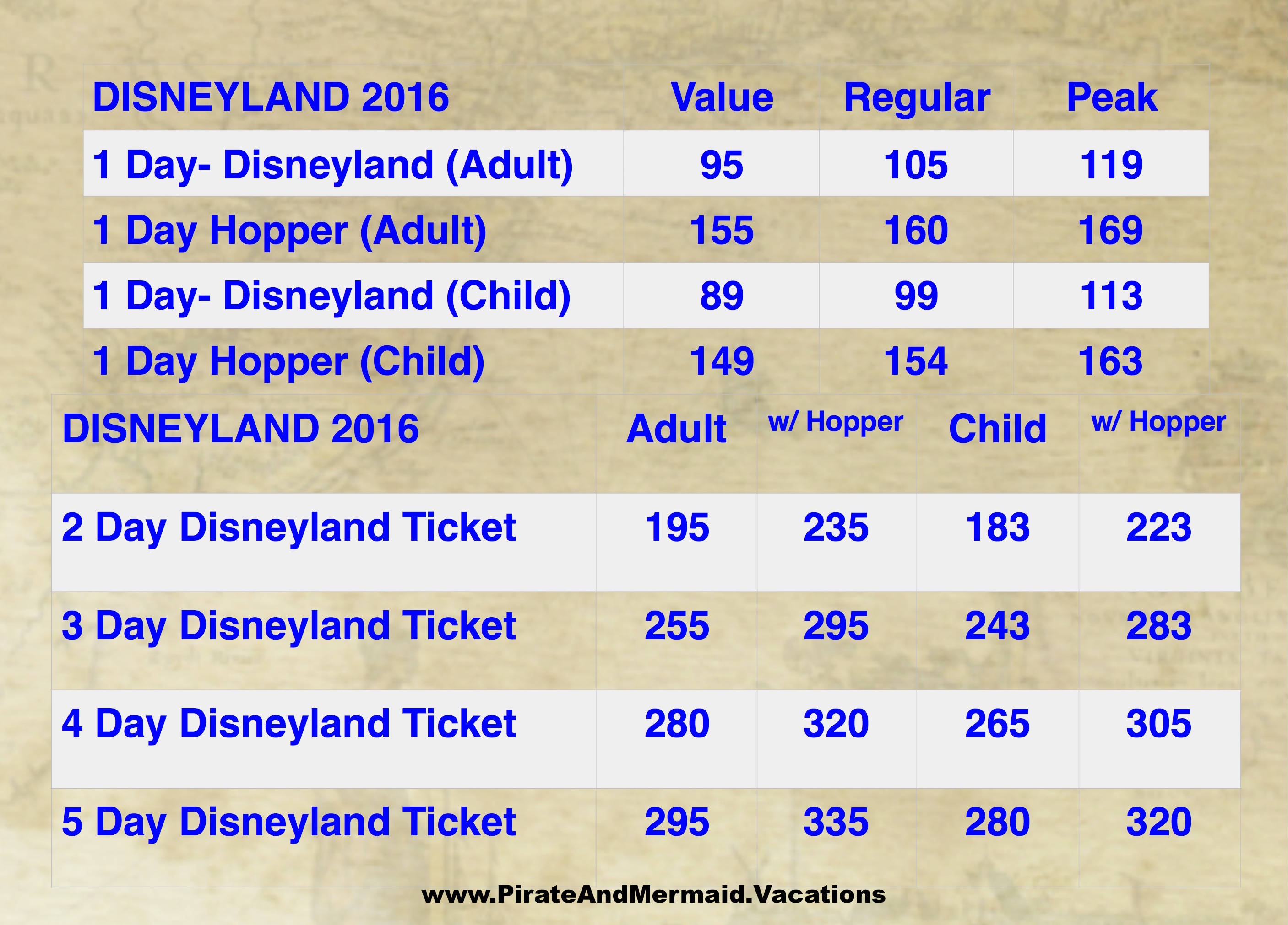 Walt Disney World And Disneyland 2016 Ticket Increase Explained 